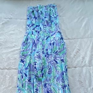 Lilly Pulitzer Strapless Romper